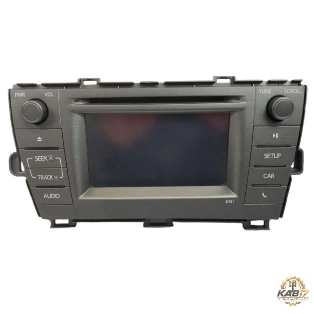2012–2015 Toyota Prius Radio CD Player Single Disc 57031 OEM 12 13 14 15 — view 1