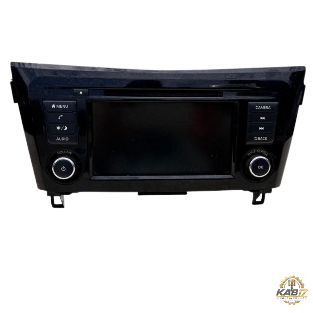 2018–2020 Nissan Rogue AM FM CD Radio Display & Receiver Single CD OEM 18 19 20 — view 1