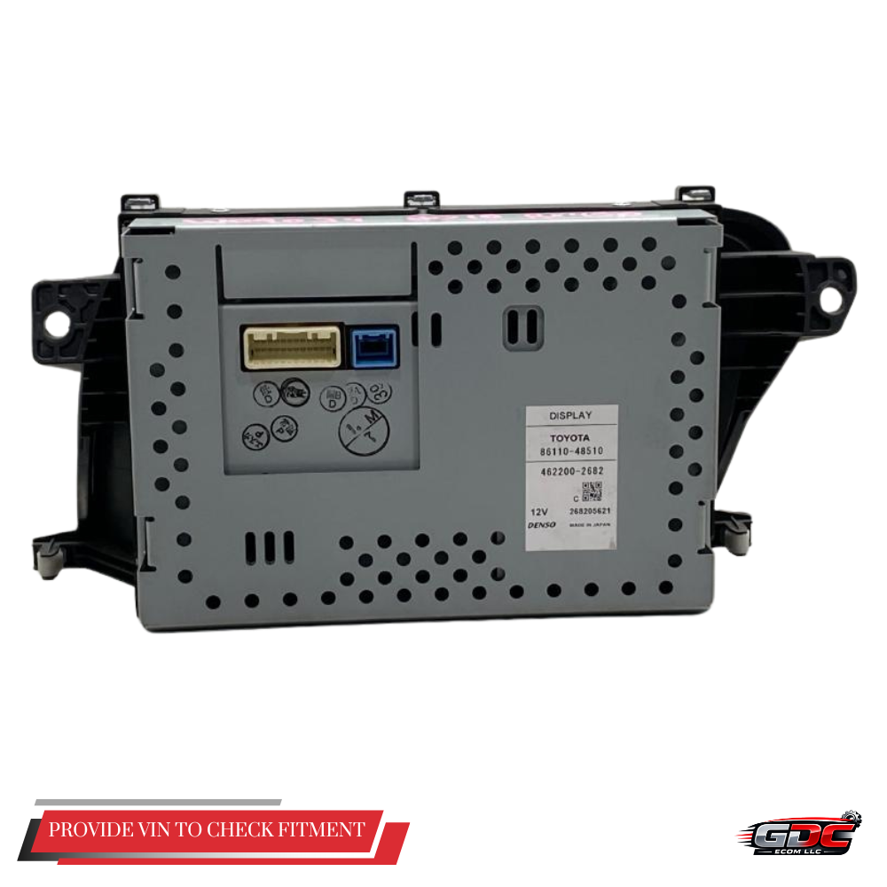 2010–2014 Lexus RX350 RX450 Display Screen Dash Mounted OEM 86110-48510 — view 3