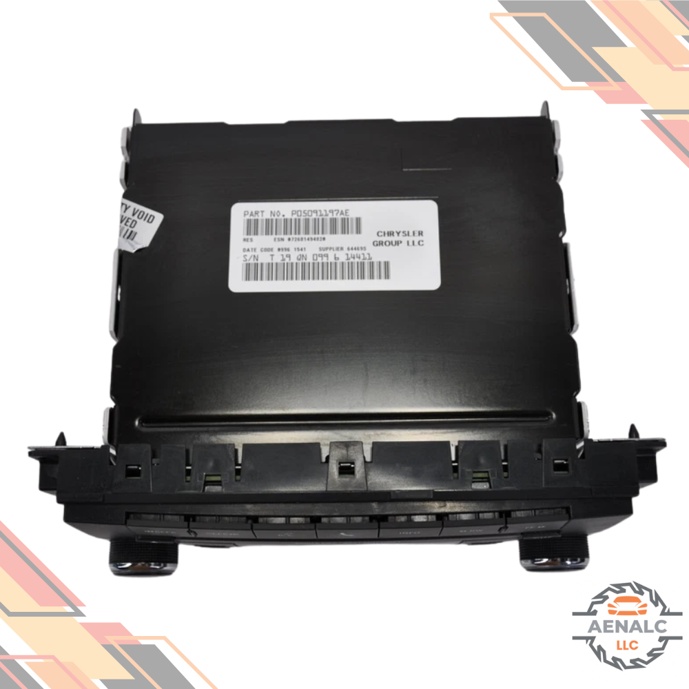2012–2017 Chrysler Dodge Jeep Radio CD MP3 Player Aux Sirius MP3 Code OEM — view 4