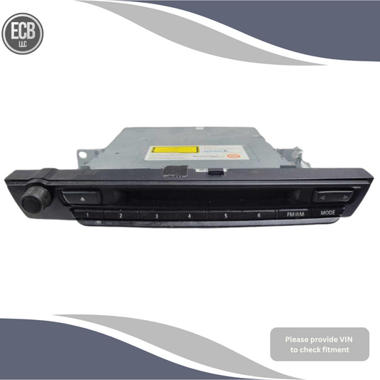 2011–2013 BMW X5 AM FM CD Satellite Radio Player Receiver without Navigation OEM — view 1