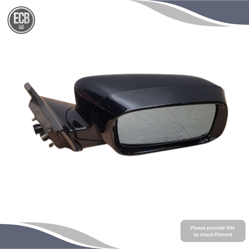 2009–2014 Acura TL Passenger Right Side View Door Mirror Assembly OEM — view 2
