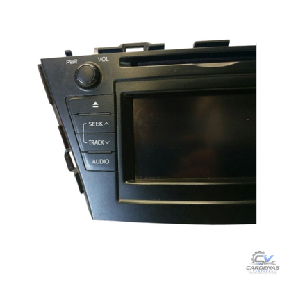 2012–2014 TOYOTA PRIUS V Radio Display Screen Receiver AM-FM-CD OEM 57010 — view 3