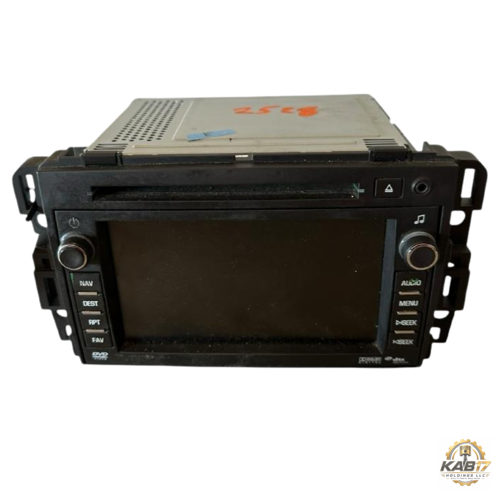 2010–2012 Chevrolet Traverse Navigation Radio Receiver with Display Option U4H OEM — view 1