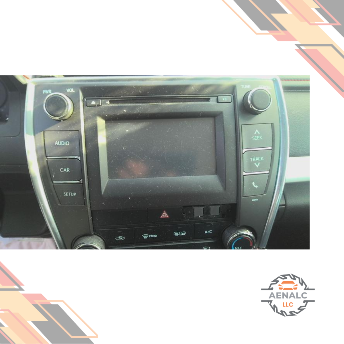 2015 Toyota Camry Radio Touch Screen Display Receiver 100366 OEM 86140 06070 — view 1