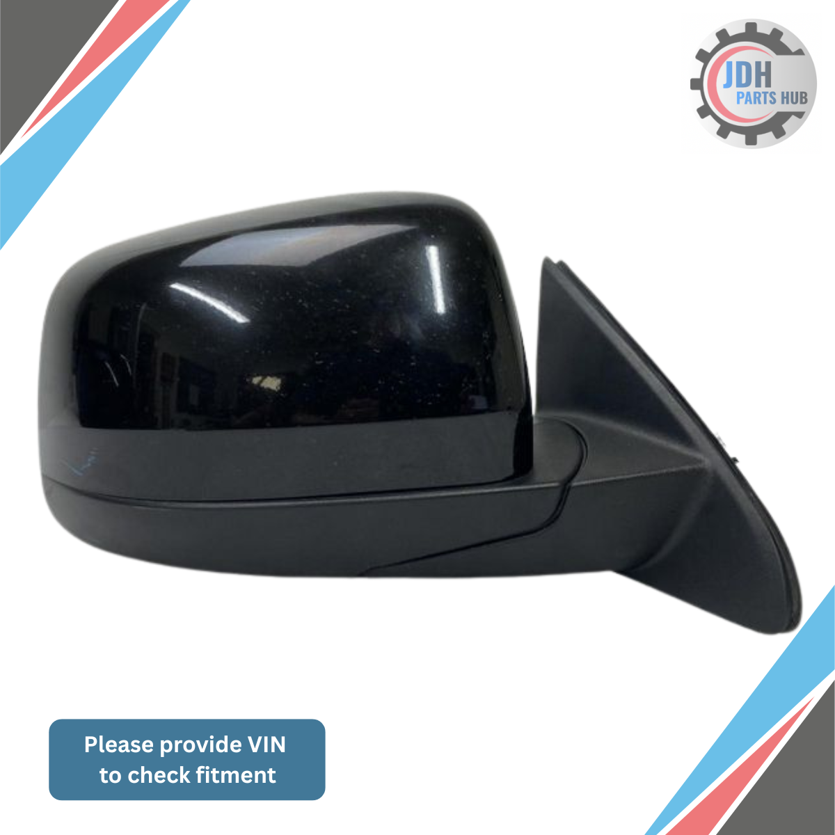2011–2022 Jeep Grand Cherokee RH Right Door Mirror Assembly OEM — view 1