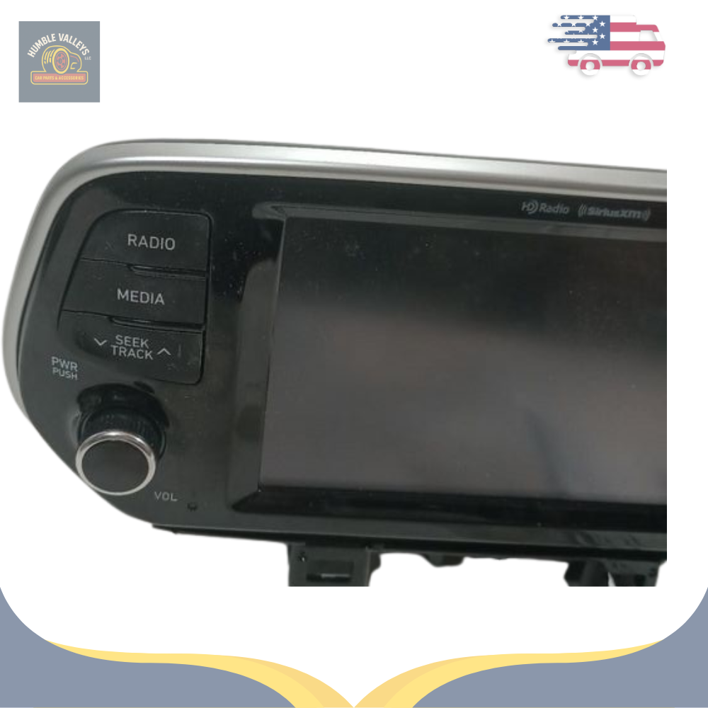 2019–2021 Hyundai Tucson AM FM Sirius XM Audio Radio Player Display Screen — view 4
