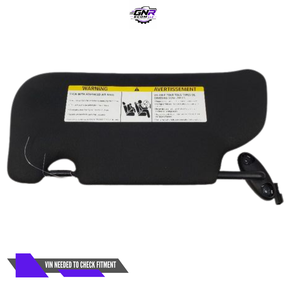 2012–2013 Mini Cooper LH Driver Sunvisor Sun Visor with Mirror & Light OEM — view 1