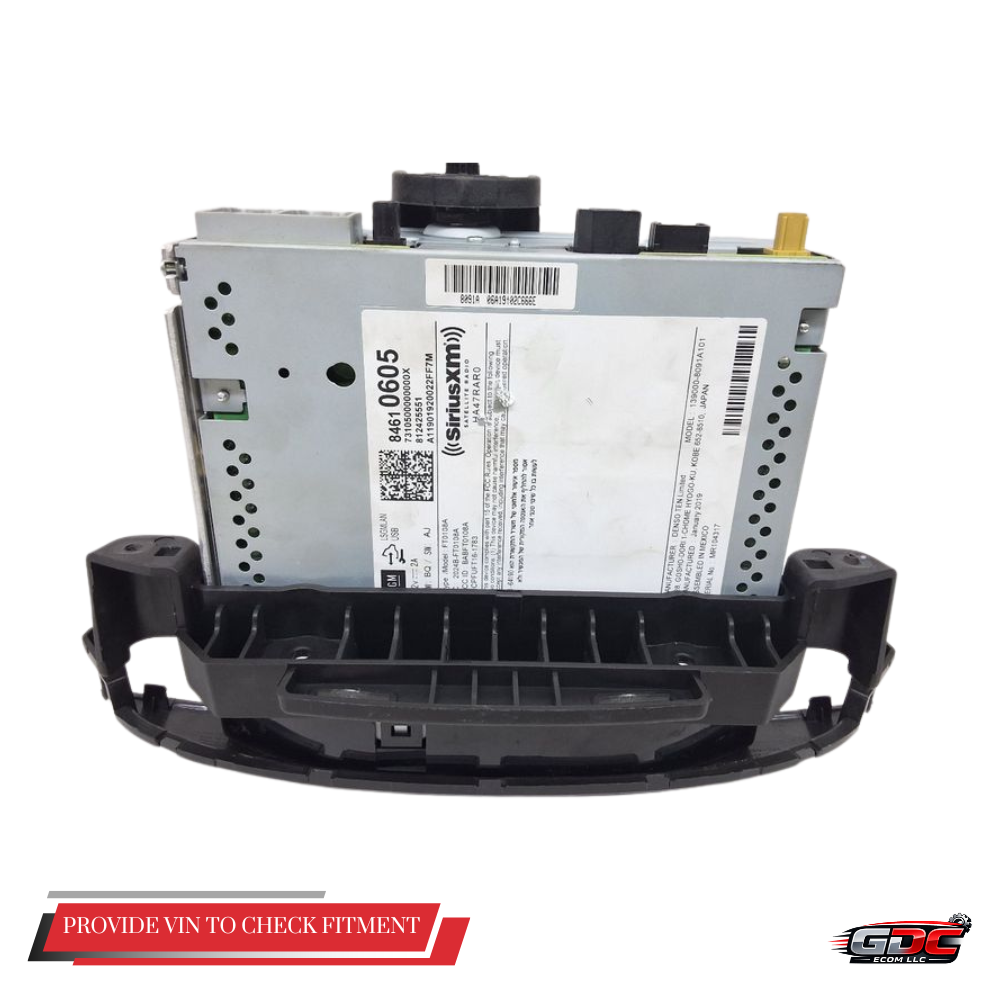 2018–2020 Chevrolet Sonic AM FM Radio Receiver Display Screen OEM 84610605 — view 4