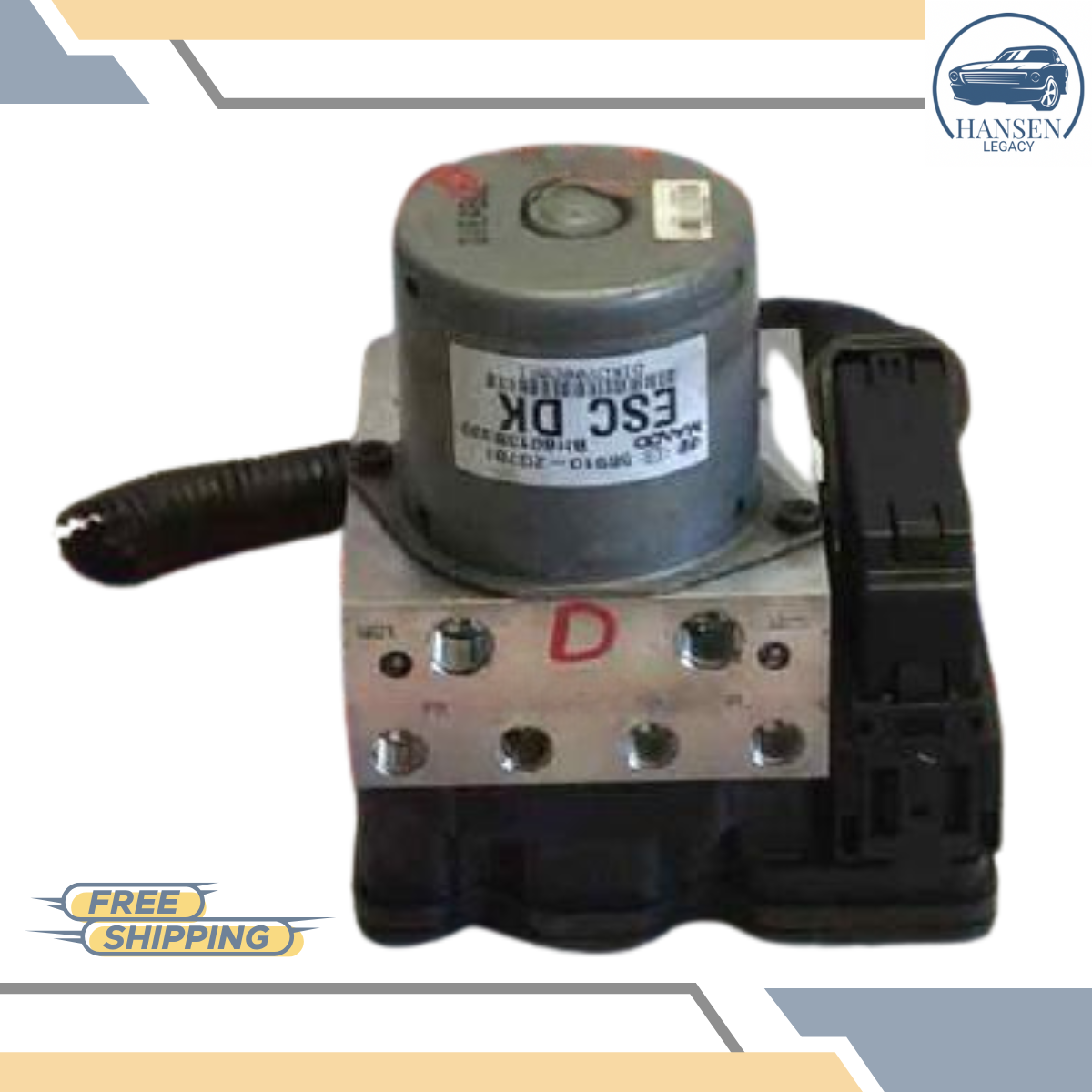 2009–2010 Kia Optima ABS Anti Lock Brake Actuator Pump 09 10 — view 2
