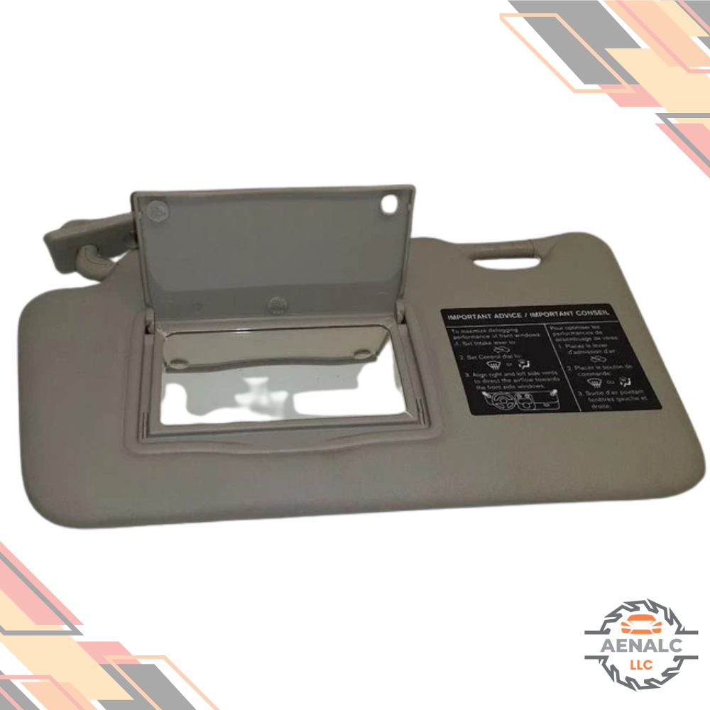 2016–2019 Nissan Micra Driver Side LH Interior Sun Visors OEM — view 2