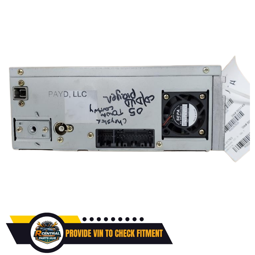 2003–2007 DODGE CHRYSLER JEEP RADIO RECEIVER WITH NAVIGATION OPTION RB1 OEM — view 3