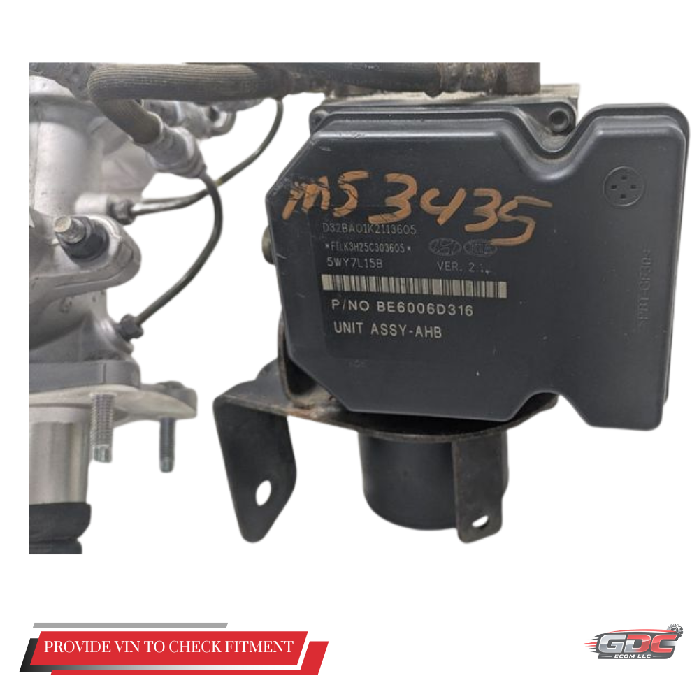 2013–2014 HYUNDAI SONATA HYBRID ABS ANTI LOCK BRAKE ACTUATOR PUMP ID 589204R600 — view 2