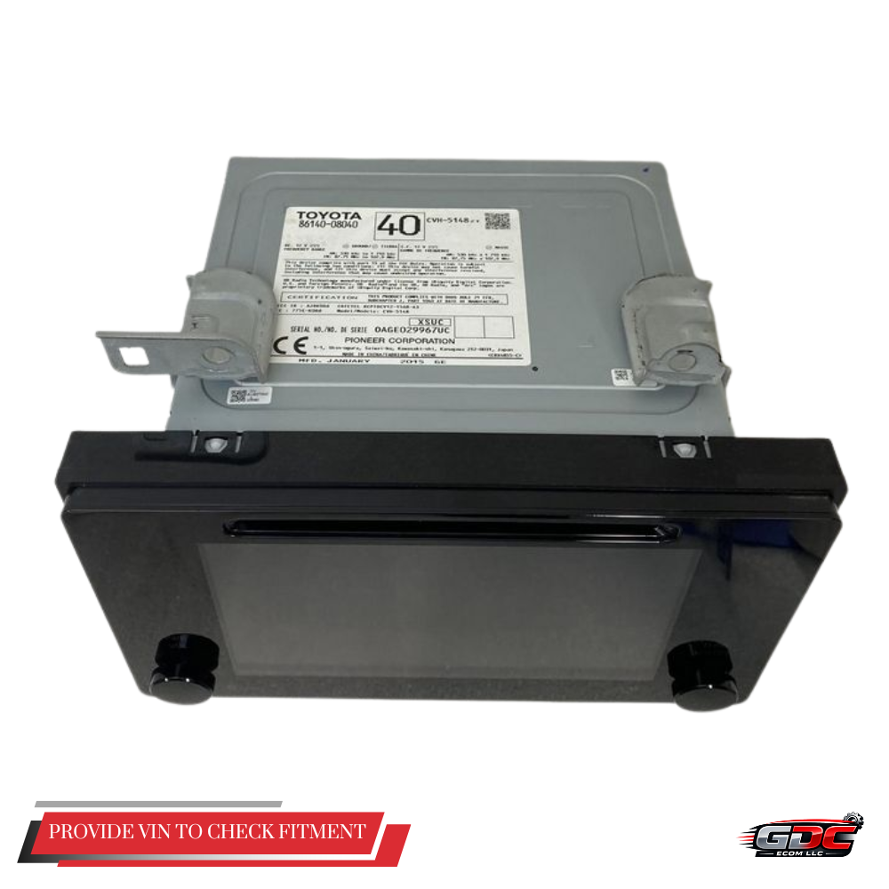 2015 Toyota Sienna AM-FM-CD Radio Receiver OEM — view 2