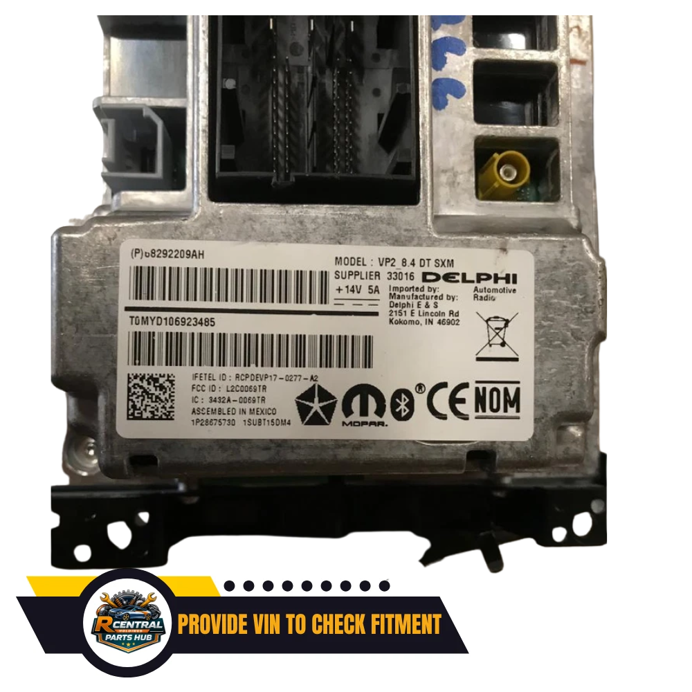 2019 Dodge Ram 1500 New Style 8.4 Radio Display Receiver OEM — view 3