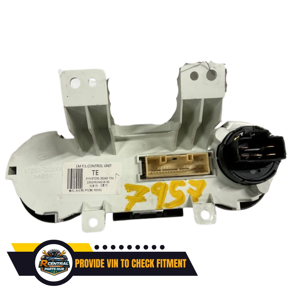 2014–2015 Hyundai Tucson Heater Climate Temperature Control Unit OEM — view 2