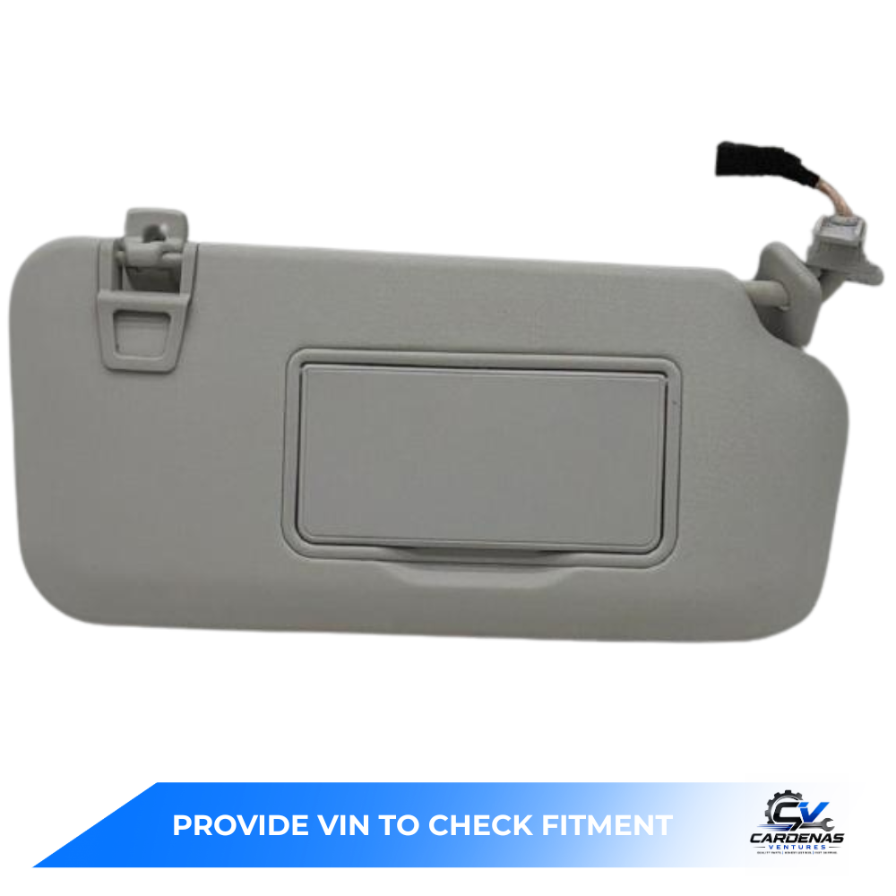 2021–2024 Ford Escape RH Passenger Sunvisor Sun Visor with Mirror & Light OEM — view 1