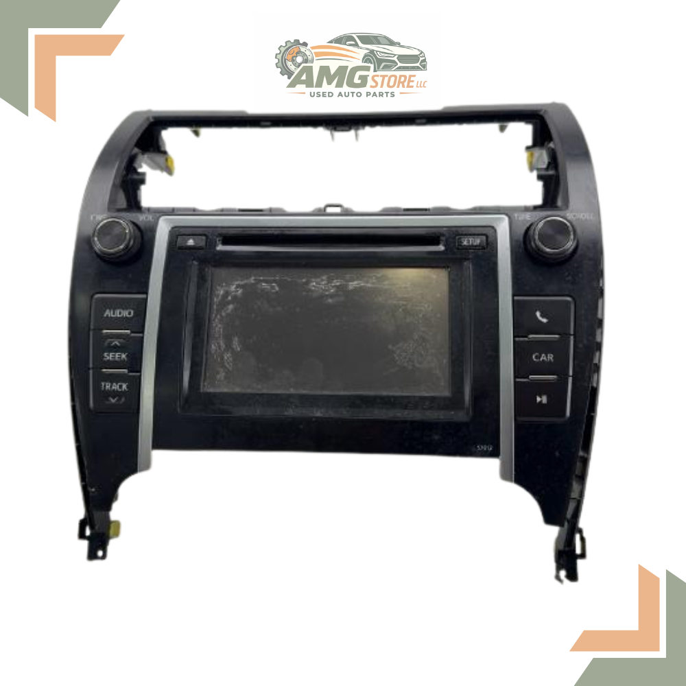 2012 TOYOTA CAMRY RADIO DISPLAY & RECEIVER 57012 OEM 12 — view 1