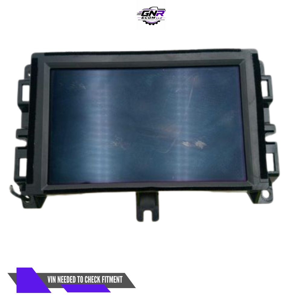 2018 Jeep Grand Cherokee Display & Receiver 7 inch Screen Satellite OEM — view 1