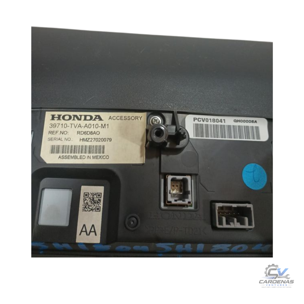 2018–2020 Honda Accord Information Display Screen OEM — view 3