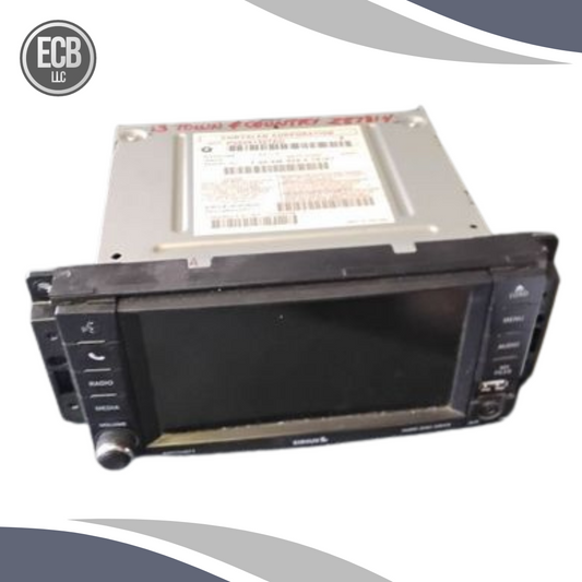 2013–2016 Chrysler Town & Country AM/FM Sat Radio CD Player Receiver OEM — view 1