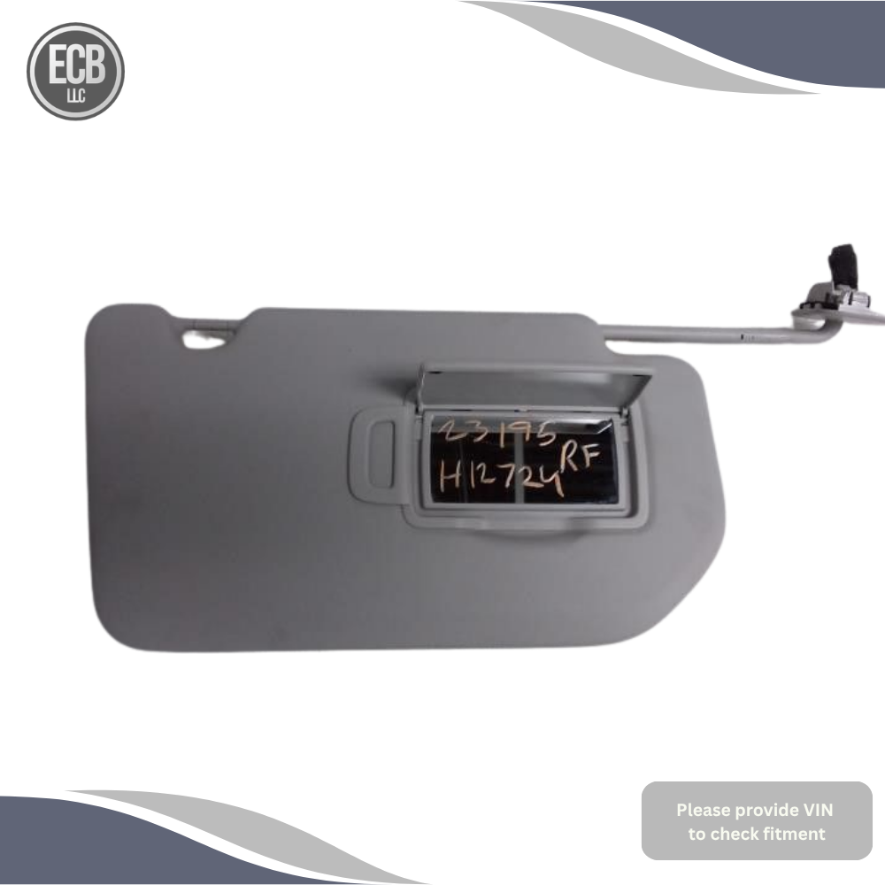 2021–2025 Nissan Rogue Passenger RH Sun Visor OEM — view 3