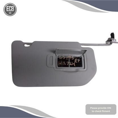 2021–2025 Nissan Rogue Passenger RH Sun Visor OEM — view 3