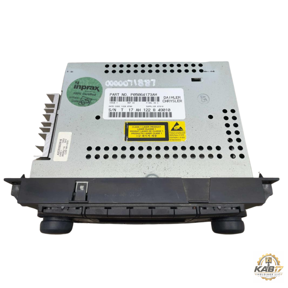 2005–2007 Jeep Grand Cherokee Radio Receiver REF — view 2