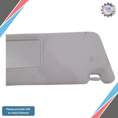 2010–2016 Toyota Venza Passenger RH Sun Visor OEM — view 2