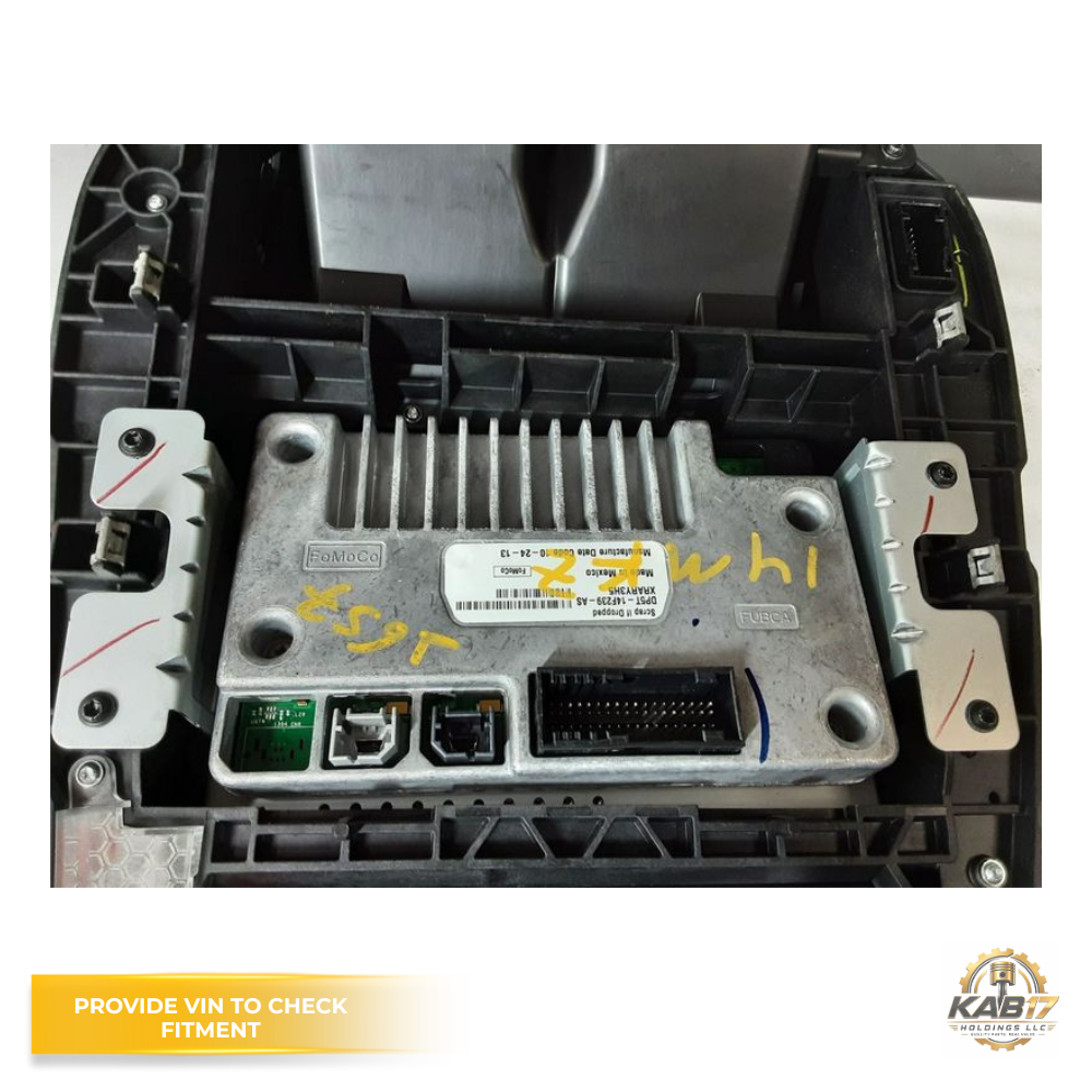 2014 Lincoln MKZ Radio Audio Media Climate Temperature Control Panel OEM — view 3