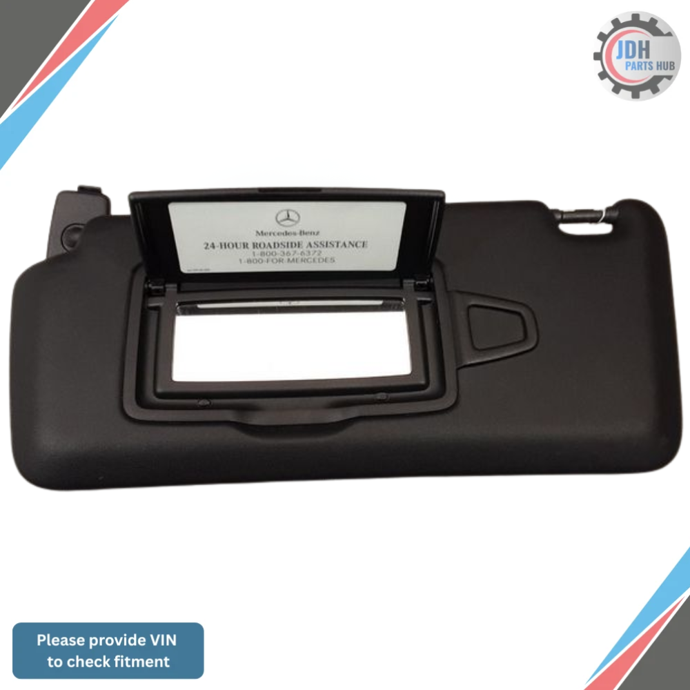 2015–2020 Mercedes-Benz GLA Class LH Driver Sunvisor Sun Visor with Mirror OEM — view 1