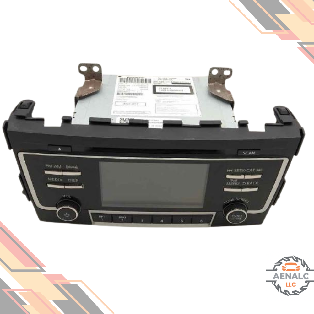 2017 Nissan Altima Radio Display Receiver Sirius Single Disc CD MP3 OEM — view 1