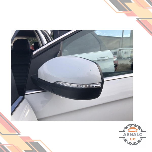 2019–2021 Ford Edge Driver Left Side View Door Mirror Assembly White LH — view 4