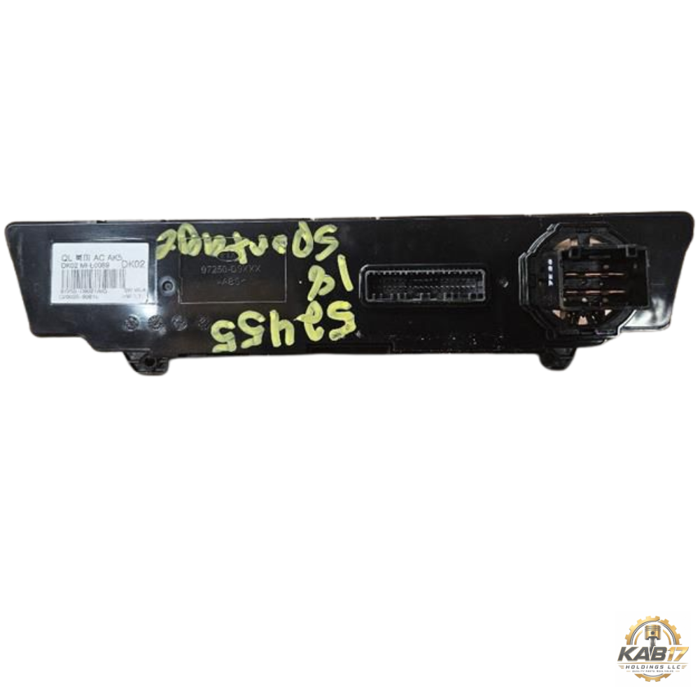 2017–2019 Kia Sportage Manual A/C AC Heater Temperature Control OEM — view 2