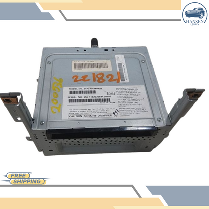 2012 FORD F-150 AM FM Radio Receiver Single Disc Satellite with Navigation OEM — view 1