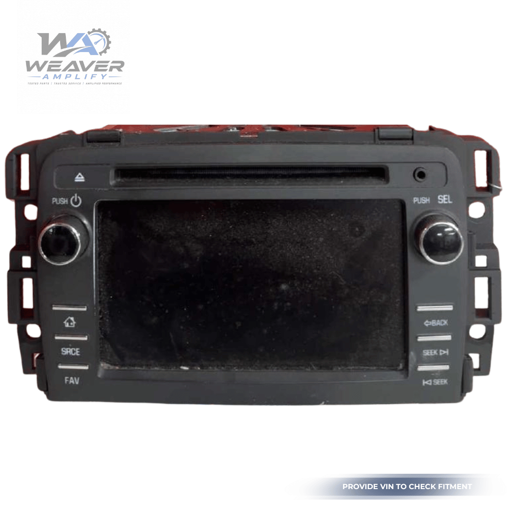 2015–2016 Chevrolet Traverse Radio CD Player with Display Screen OPTION UI6 OEM — view 1