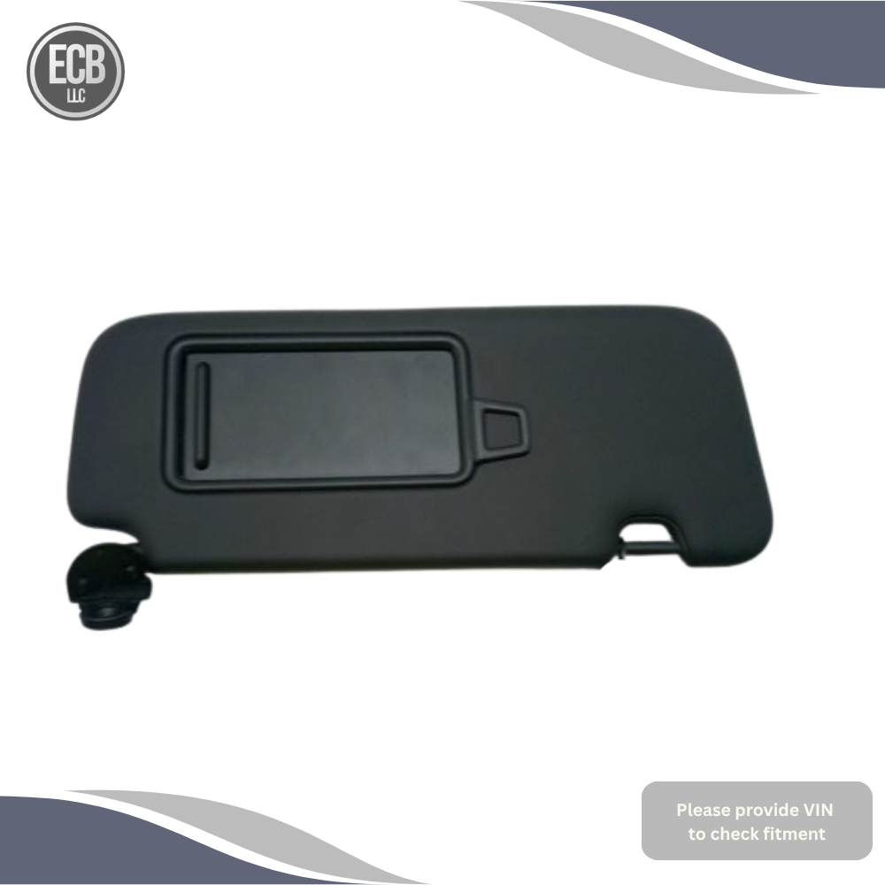 2019–2021 Kia Forte RH Passenger Sunvisor Sun Visor with Mirror OEM — view 1