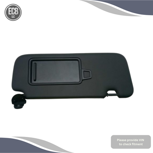 2019–2021 Kia Forte RH Passenger Sunvisor Sun Visor with Mirror OEM — view 1