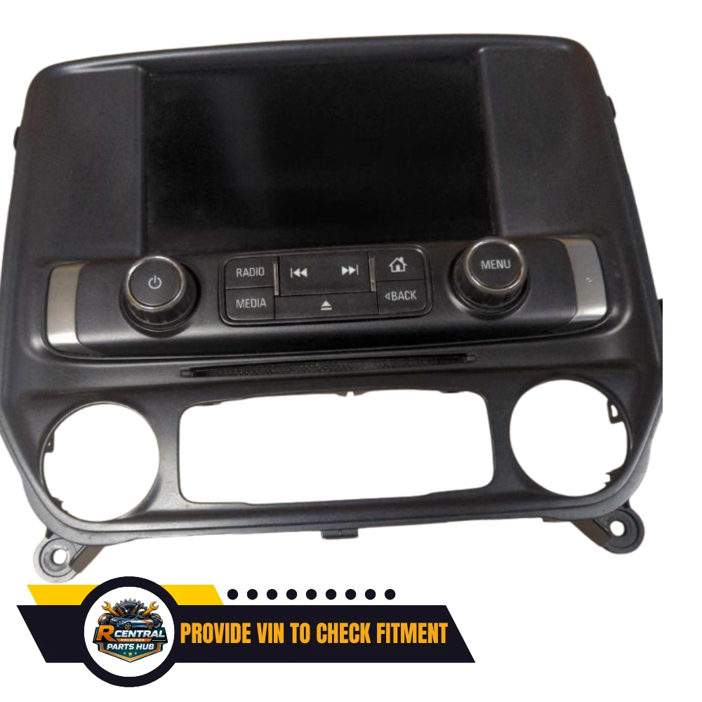 2015–2016 Chevrolet Silverado 1500 2500 Radio Control Panel Screen OEM — view 1
