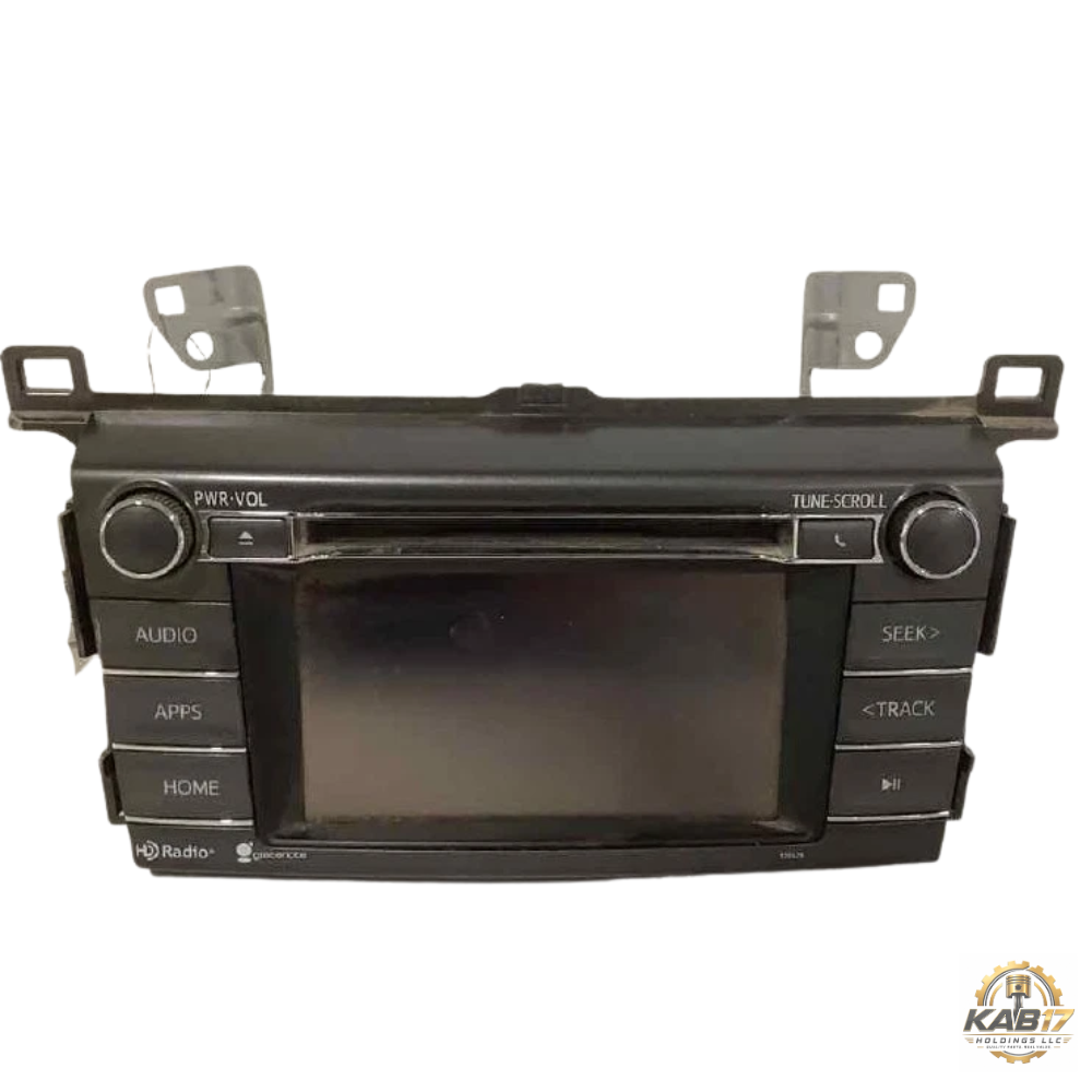 2014–2015 Toyota Rav4 Radio Receiver Display ID 100325 OEM — view 1