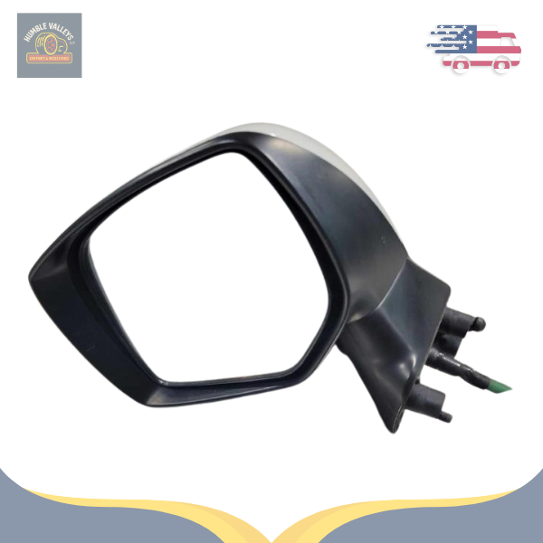 2014–2016 Subaru Forester Left Driver Side View Door Mirror Assembly LH White — view 3