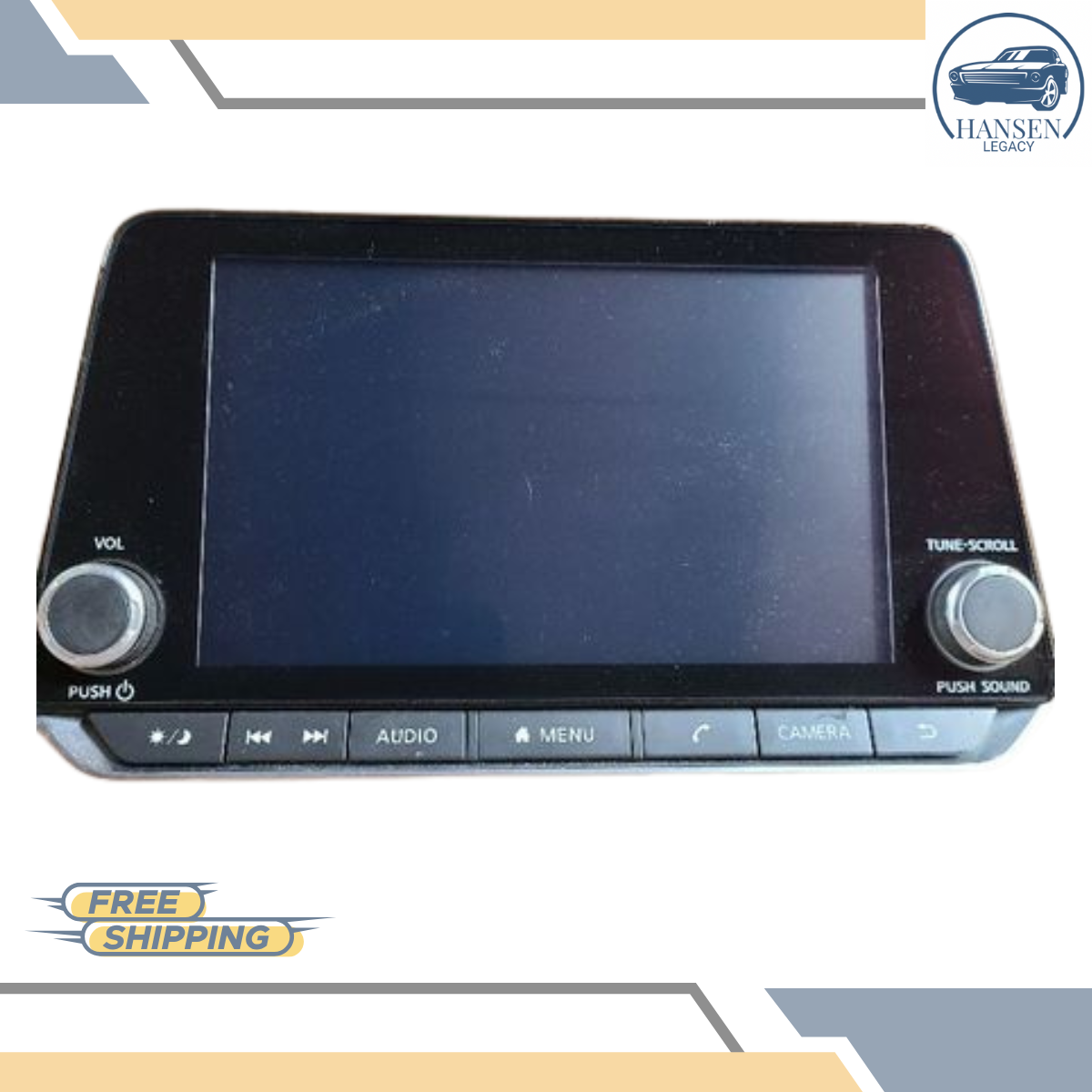 2020–2022 Nissan Sentra Radio Receiver Display AM-FM without Navigation TESTED — view 2