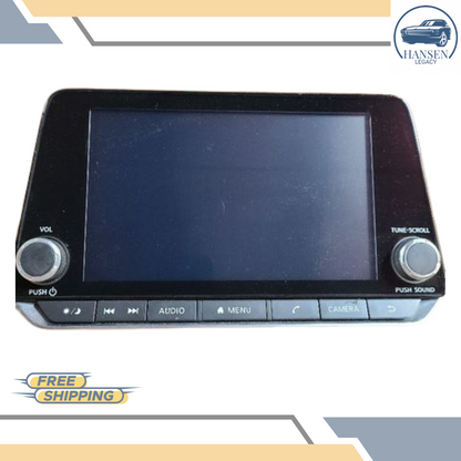 2020–2022 Nissan Sentra Radio Receiver Display AM-FM without Navigation TESTED — view 2