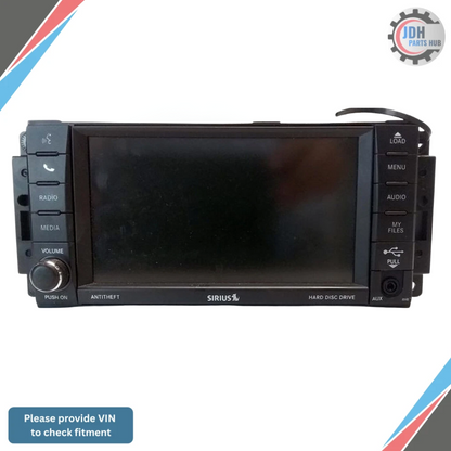 2012 Dodge Ram 1500 Radio AM FM CD DVD Player Receiver with Navigation OEM — view 1