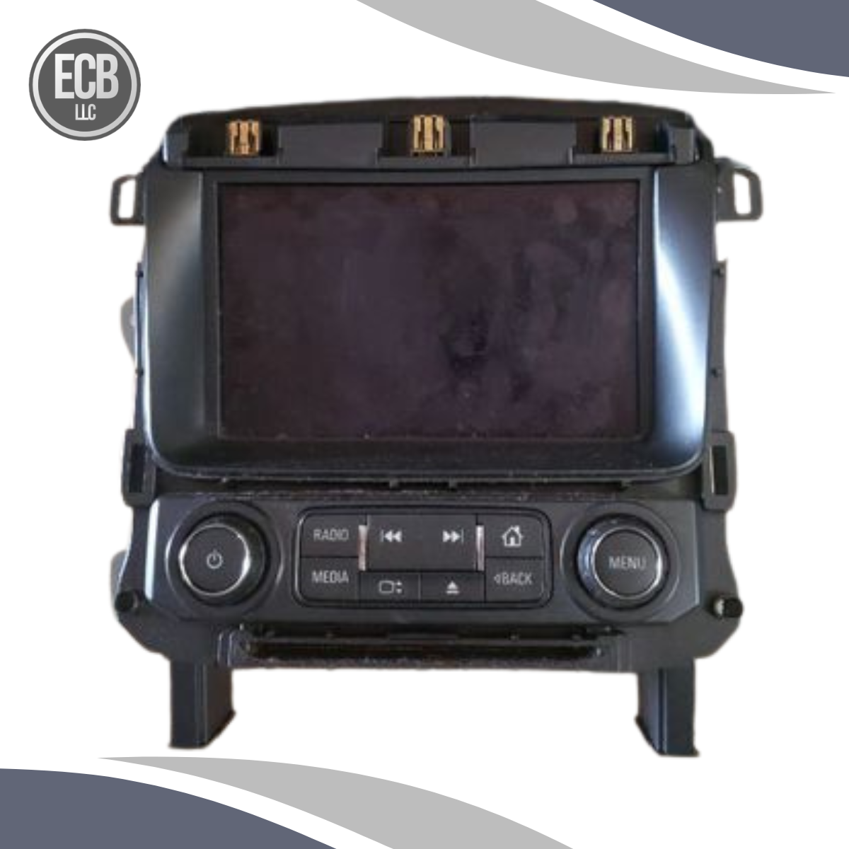 2017–2020 GMC Yukon Radio Control Panel with Display Screen OEM — view 1