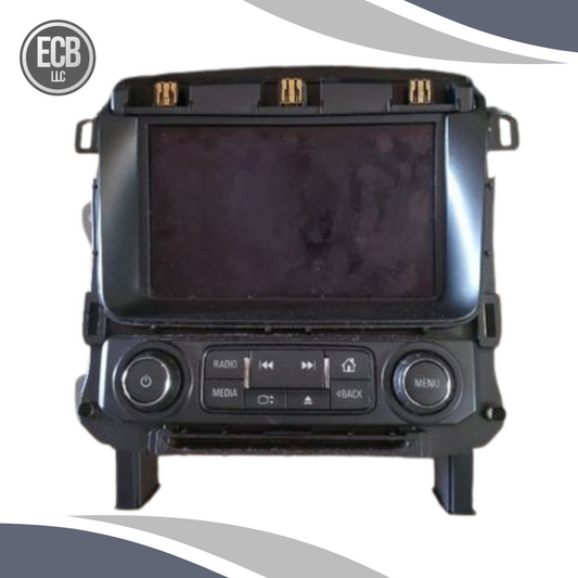2017–2020 GMC Yukon Radio Control Panel with Display Screen OEM — view 1