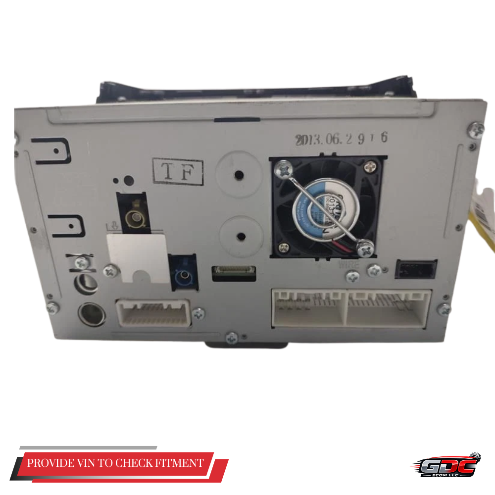 2013–2016 Hyundai Santa Fe Receiver Navigation With Display Screen OEM — view 2