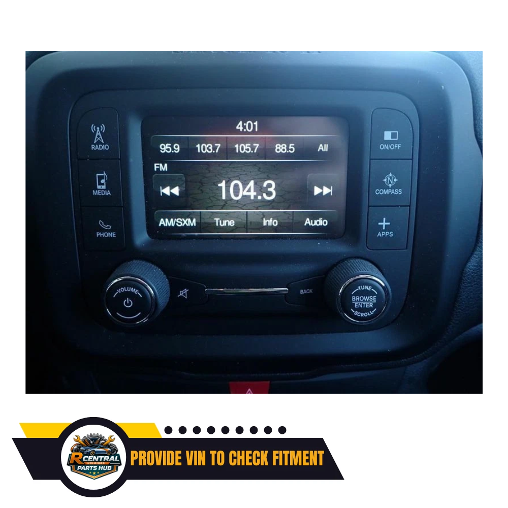 2015–2017 Jeep RENEGADE 5" Touch Radio Display Receiver Satellite OEM 15 16 17 — view 2