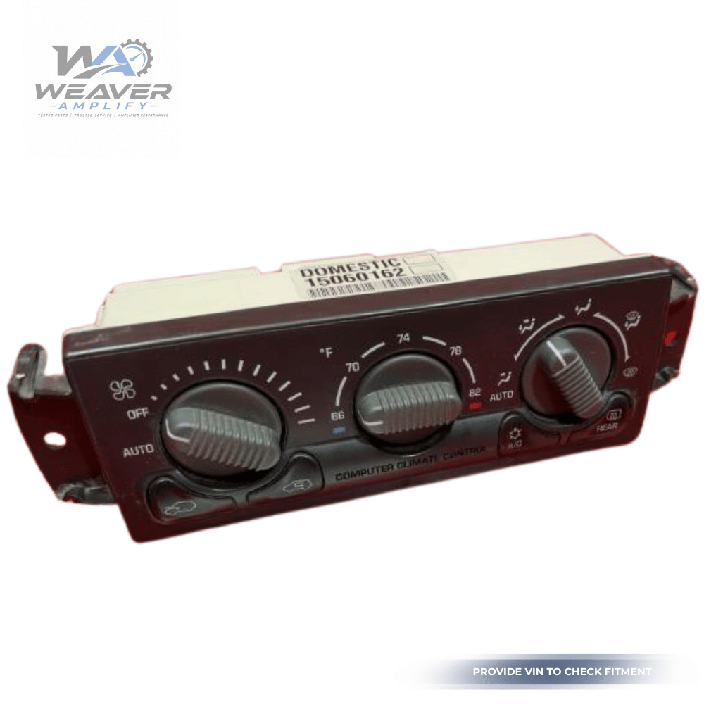2000–2002 Chevrolet Suburban 1500 2500 AC Heater Temperature Control OEM — view 1