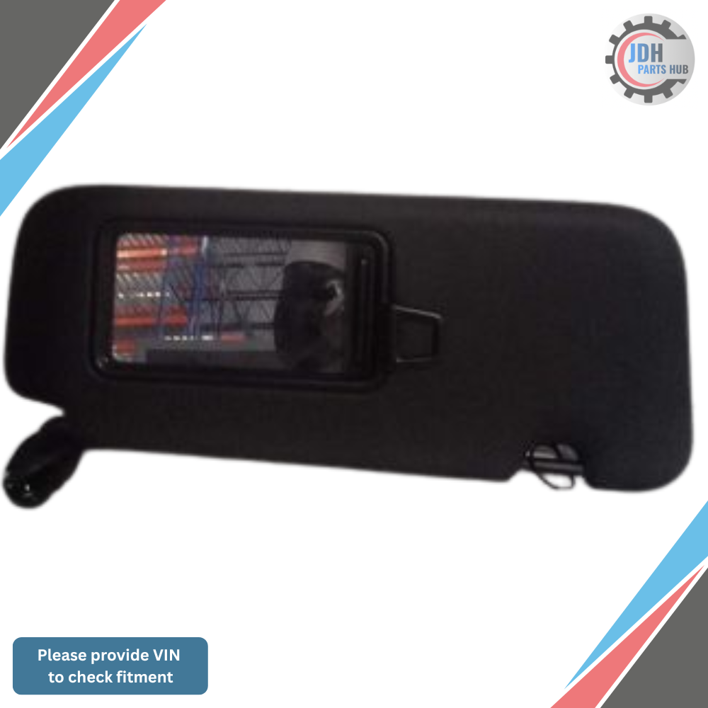 2019–2021 Kia Forte RH Passenger Sunvisor Sun Visor with Mirror OEM — view 3